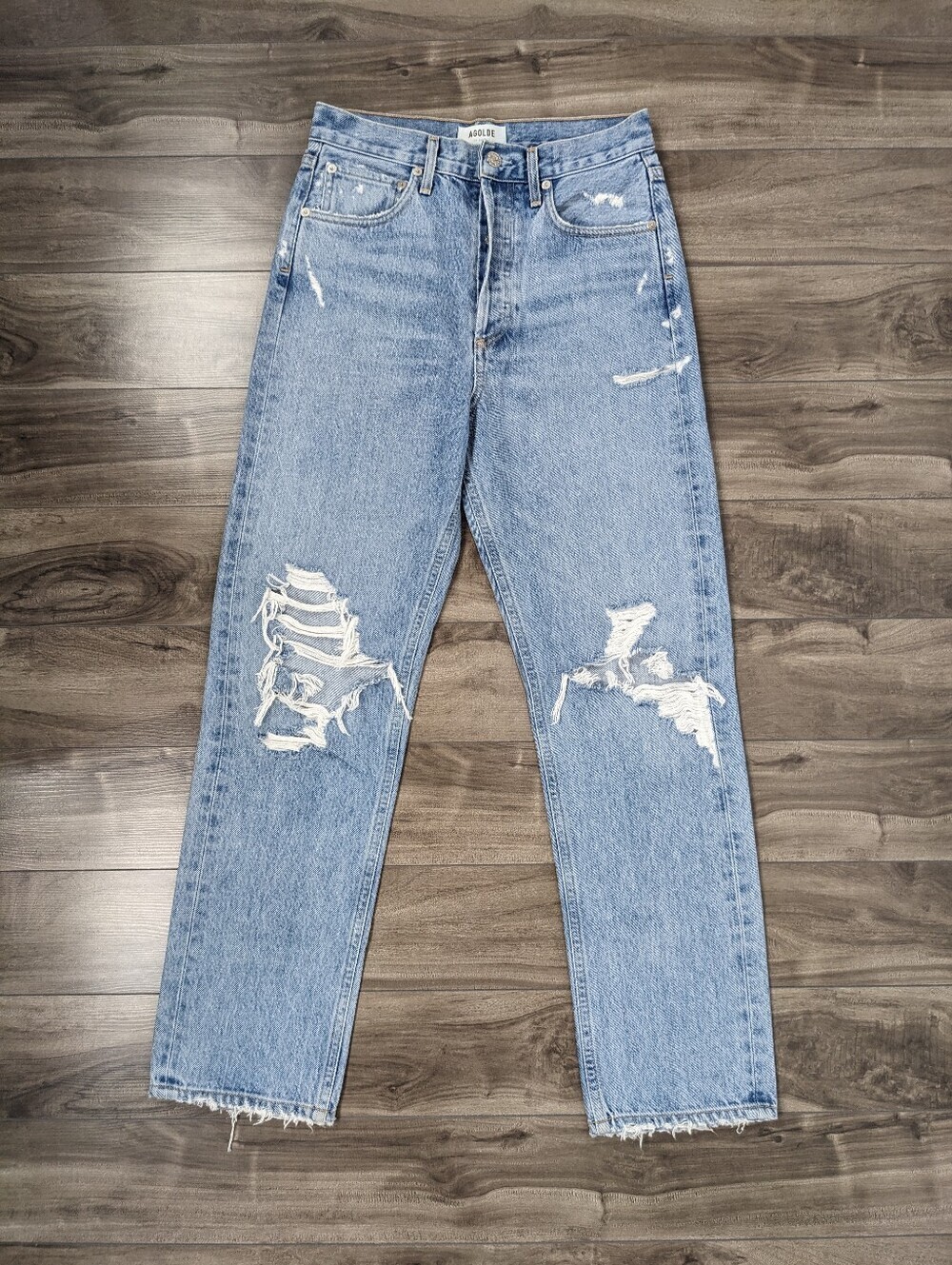 Agolde Women's Jeans Size 24 90s Fall Out Mid Rise Loose Fit